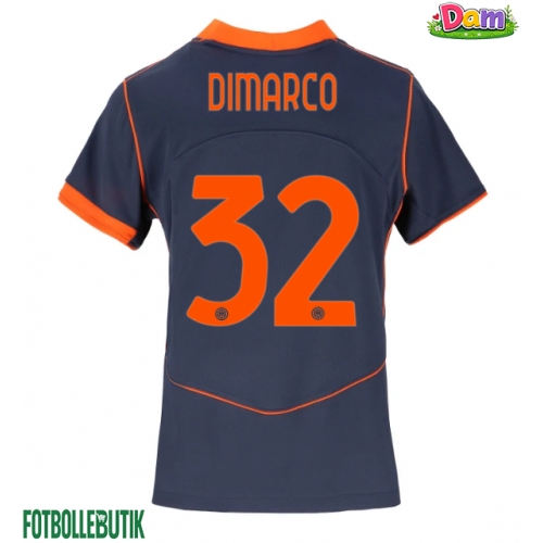 Inter Milan Federico Dimarco #32 Tredje Tröja Kvinnor 2025-26 Kortärmad
